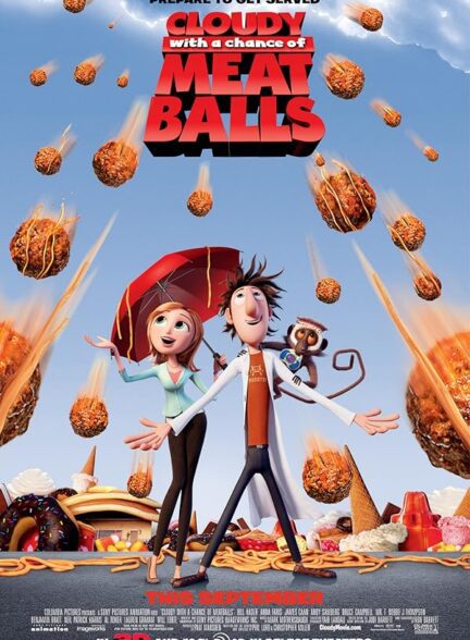 دانلود فیلم ابری با احتمال كوفته قلقلي | Cloudy with a Chance of Meatballs