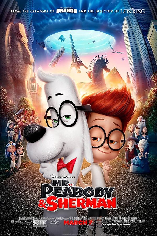 دانلود فیلم آقای پیبادی و شرمن | Mr. Peabody & Sherman