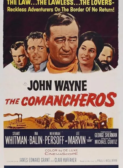 دانلود فیلم کومانچروس ها | The Comancheros 1961