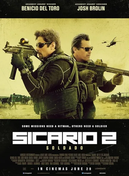 دانلود فیلم سیکاریو 2: روز سرباز | 2018 Sicario: Day of the Soldado