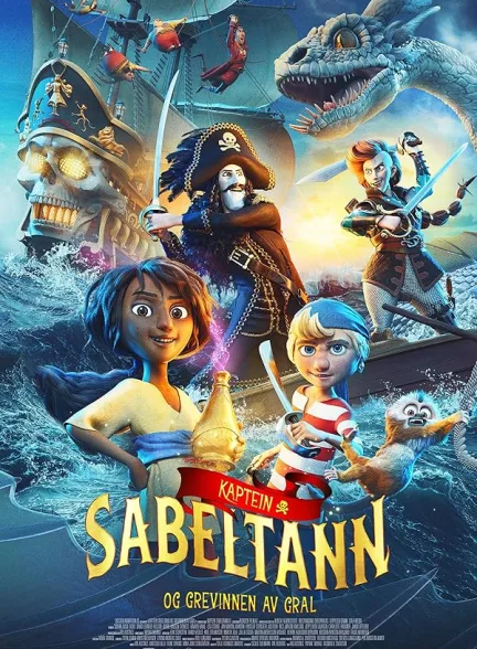 دانلود فیلم ناخدا دندون خنجری و بانوی کبیر | 2025 Captain Sabertooth and the Countess of Grel