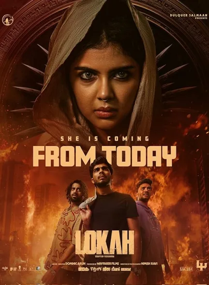 دانلود فیلم لوکا بخش اول : چاندرا | 2025 Lokah Chapter One: Chandra