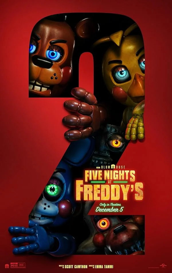 دانلود فیلم پنج شب در کنار فردی 2 | 2025  Five Nights at Freddy’s 2